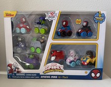 Disney Marvel Spidey and His Amazing Friends Mini Vehicle 10 set