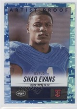 2014 Panini Hot Rookies Rookie Artist Proof 5/35 Shaquelle Evans Shaq #420 fm0