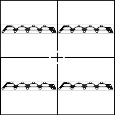 4x ORIGINAL® Ajusa Dichtung, Ansaugkrümmer für Renault TWINGO II CLIO III