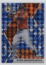 2021 Panini Mosaic Rookie Blue Camo Mosaic Prizm Ryan Mountcastle #245 19wa