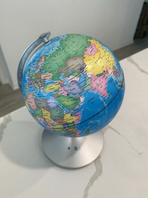 USA Toyz Illuminated Globe for Kids Learning-Multi color