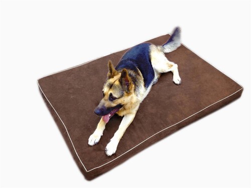 Durable Waterproof Orthopedic MEMORY FOAM Pet Dog Bed w/ removable Suede cover - Picture 2 of 17