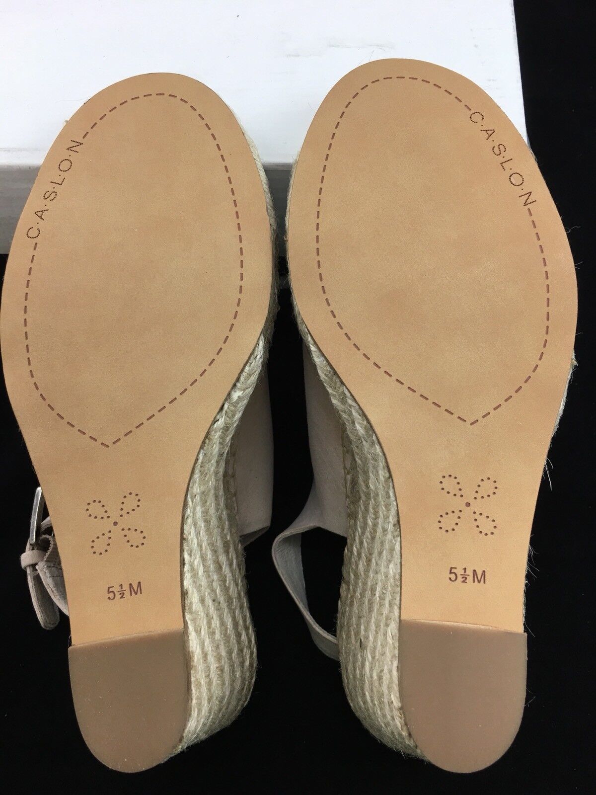 Caslon Suri bluesh bluesh bluesh Suede Leather Espadrille Wedge Sandals Size 5.5 ad951b Caslon Suri bluesh bluesh bluesh Suede Leather Espadrille Wedge Sandals Size 5.5 ad951b