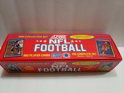 アメフト　激レア❗️タッチダウン1990年　8冊セット 1990 Score Collector Set NFL Football 665 Player Cards Series 1