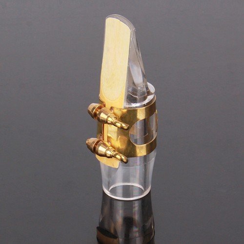 Altsaxophon Transparent Mundstück E Flach Kristall Mundstück Kit Set Z5D9 - Bild 3 von 7