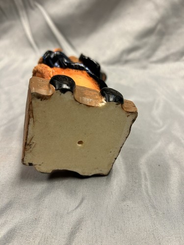 K's Collection Orso Halloween Statuina Decorazione Halloween 6" Zucca Vintage - Foto 6 di 7