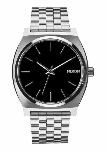 Nixon Orologio uomo donna acciaio Time Teller black movimento quarzo | eBay