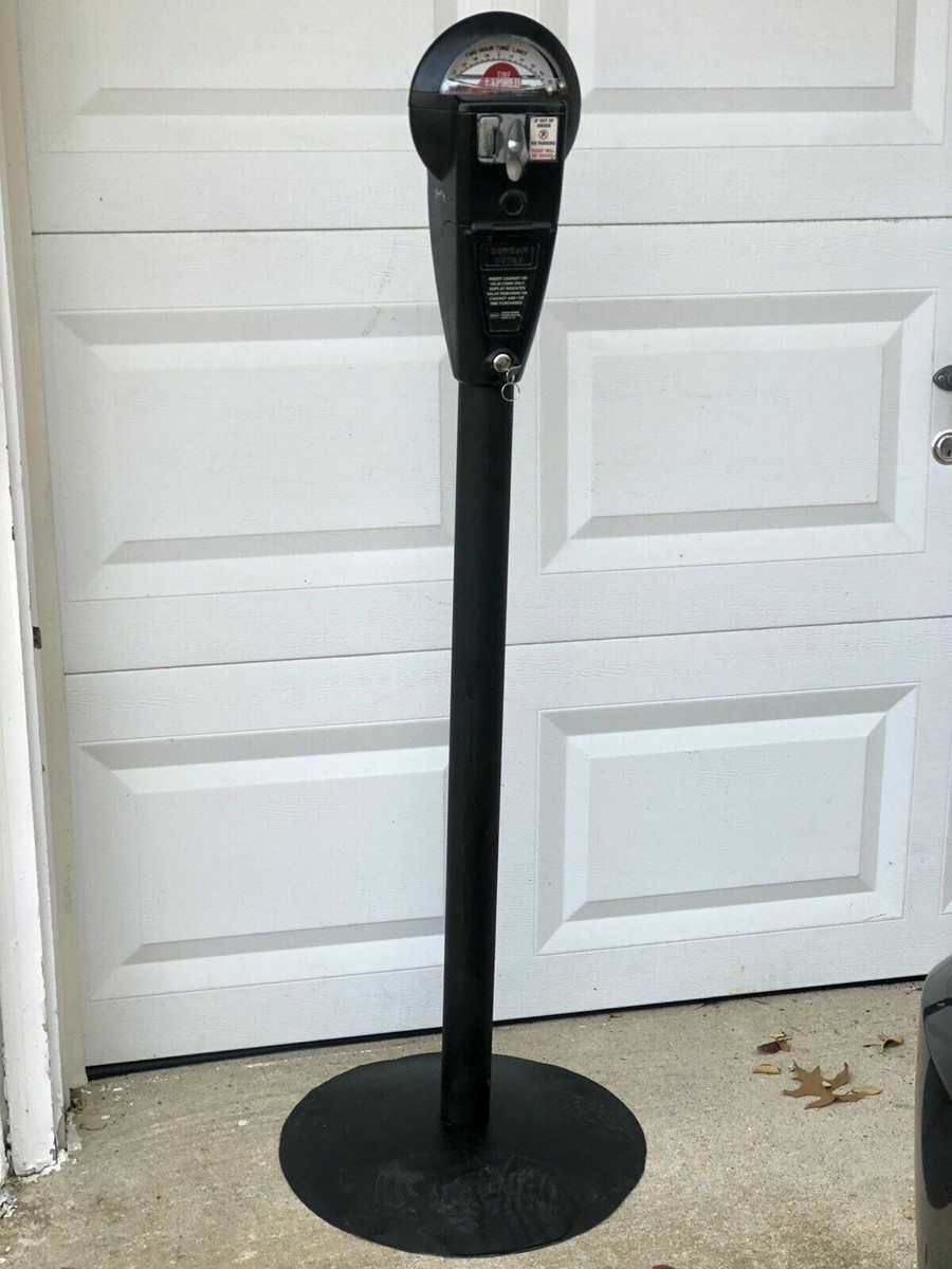 Duncan Parking Meter Fully Functioning With Full-Size Stand