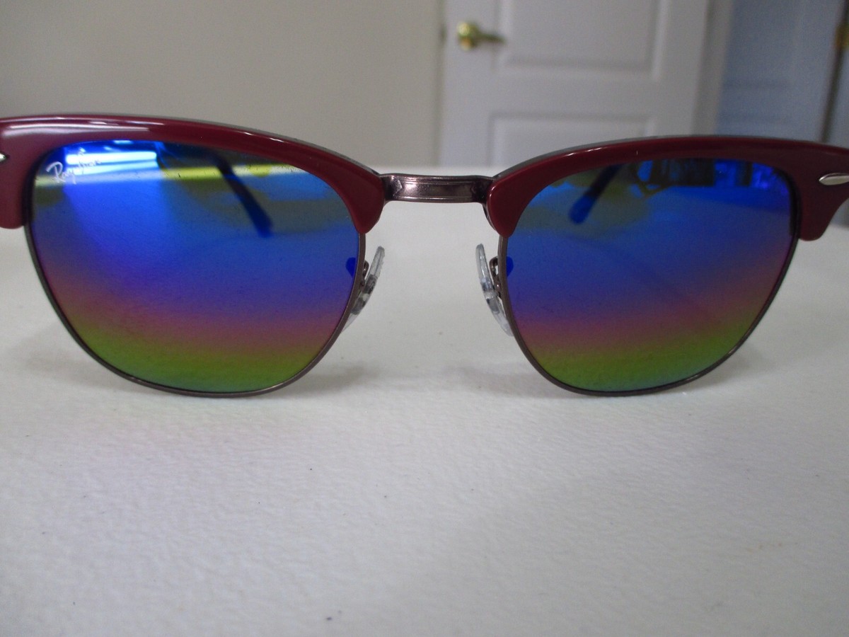 Ray-Ban Sunglasses RB3016 Clubmaster Polished Tortoise 1222/C2 49