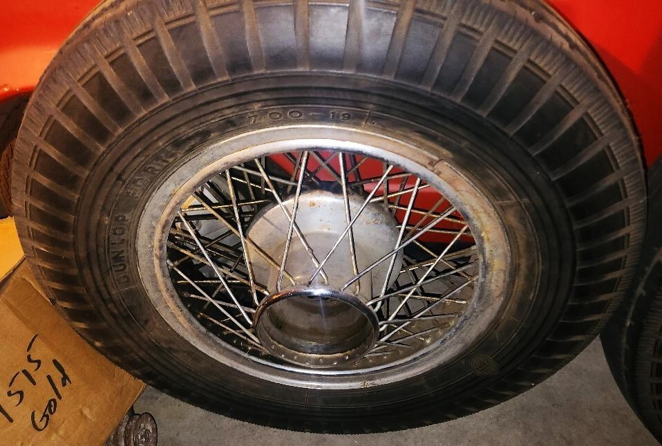 6Duesenberg19"Buffalo B6Wire Wheels Lock Rings Rolls Royce Brewster Pierce Arrow