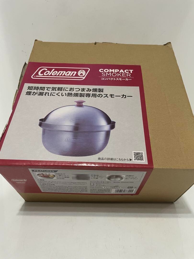 Coleman Smoker Compact Wood Chip Leak Resistant Camp