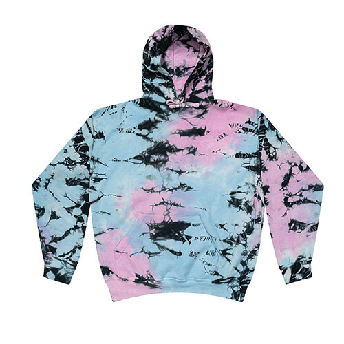Sweats à capuche multicolores teinture cravate, enfants tailles 80 % coton, L/S, poches sans fermeture éclair - Photo 37 sur 38