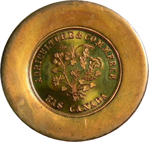 Canadá 1960 Thomas Elder Restrike Bashlow-1 Medalla Ficha (0001) - Imagen 1 de 2