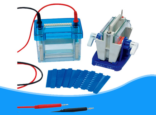 Mini sistema celular de electroforesis de gel vertical doble modular de laboratorio 82x82 mm s - Imagen 1 de 2