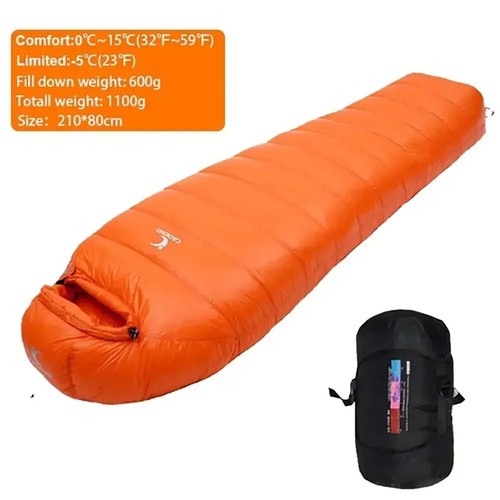 CADENO Newset Winter Herbst Mumien Ultraleicht Daunen Schlafsack Outdoor Reise - Bild 14 von 32