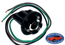68-72 GM Stop Tail Park Turn Signal Light Lamp Bulb Wiring Harness Socket 1pc HP