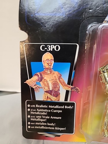 Kenner Star Wars The Power Of The Force C-3PO and Darth Vader New Old Stock - Picture 2 of 10