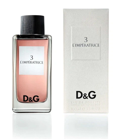 Dolce and Gabbana D G 3 L imperatrice EDT 100ml NIB Authentic RRP