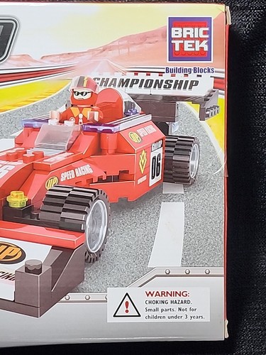 Racing Car BricTek Building Block Construction 159 pieces Race Car #21501 (T28) - Picture 4 of 7