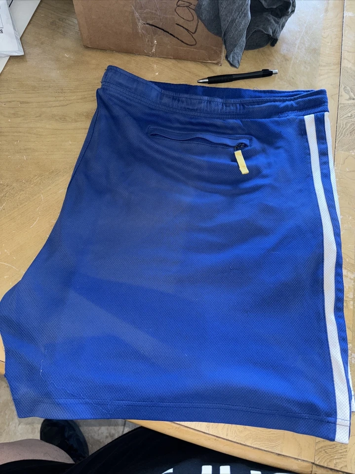 Pantalones Cortos Deportivos George Foreman Para Hombre Azul Talla 3XL GRANDE GF Deportes Foto 2 de 4