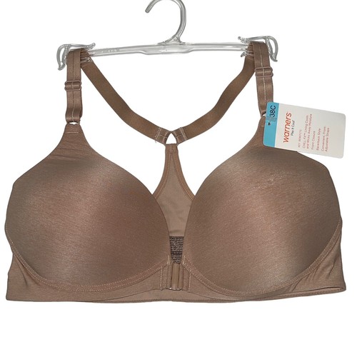 Warner's Bra Wirefree Front Close Racerback Play It Cool Moisture Wicking RM4281 - Picture 25 of 72