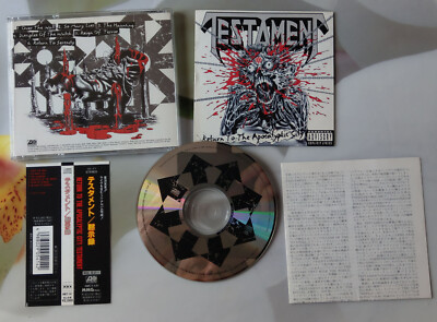 TESTAMENT ‎– Return To The Apocalyptic City (Japan CD) | eBay