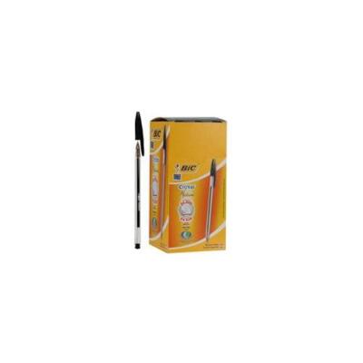 RT04796 8373639 Bic Crystal Bic Pen Black 50 Pieces