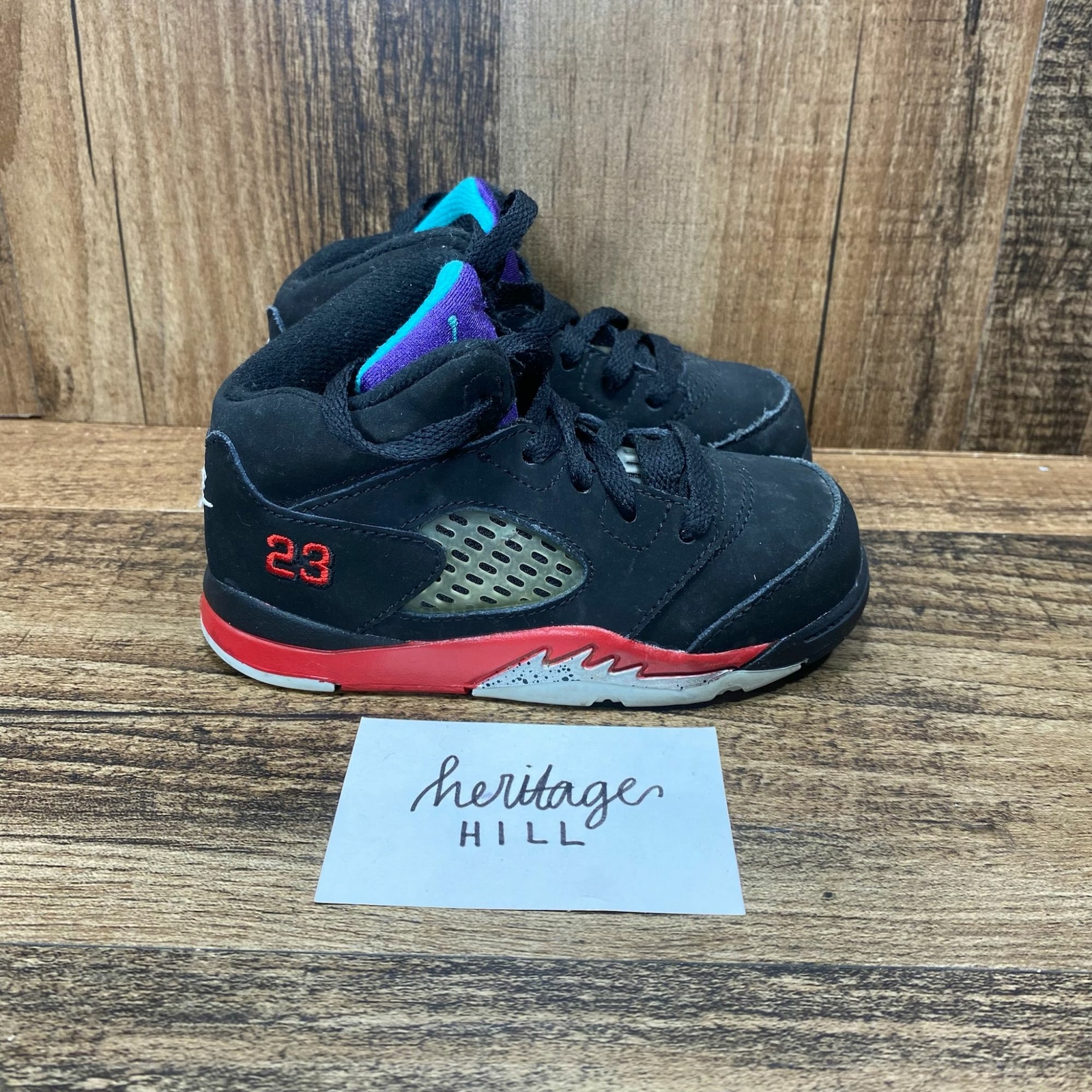 Nike Air Jordan 5 Retro Td Top 3 Cz2991 001 Kids 7 C Ebay