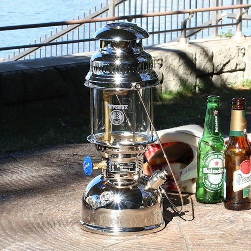 Petromax HK500 Nickel Drucklaterne Rapid Super 500CP Vintage Style Neu - Bild 14 von 14