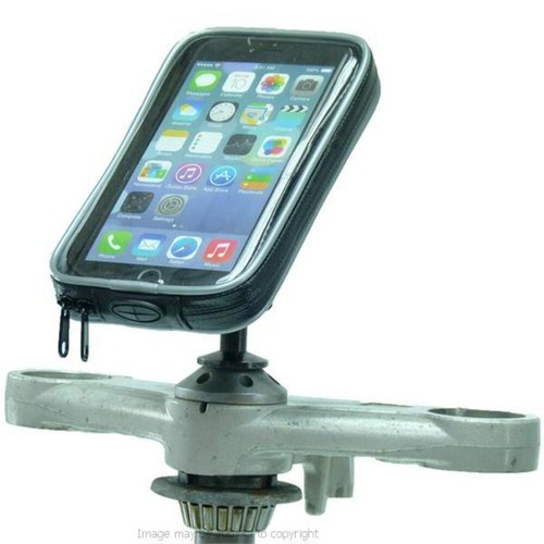 DIN Powered Stem Bike Mount for Honda Blackbird/Kawasaki fits iPhone 13 PRO MAX - 第 4/10 張圖片