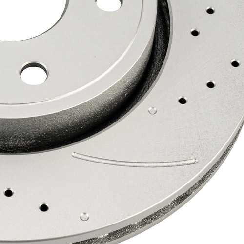Front Drilled Rotors + Ceramic Brake Pads For Jeep Commander Grand Cherokee - Bild 11 von 14