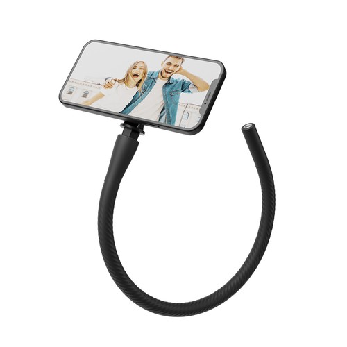 Flexible Magnetic Suction QuickDisassembly Magsafe Mobile Phone Holder Camera S2 - Photo 10 sur 19