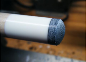 Techno-Dud-14mm-Pool-Cue-Stick-Tip-by-Outsville-Billiards-Milkdud-Tip-Single