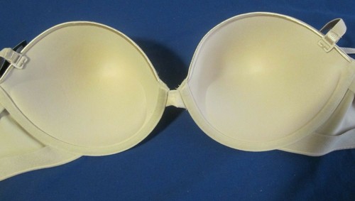 MAIDENFORM Beige Self Expression Plunge Convertible Powerband Bra Size 38D - Imagen 7 de 12