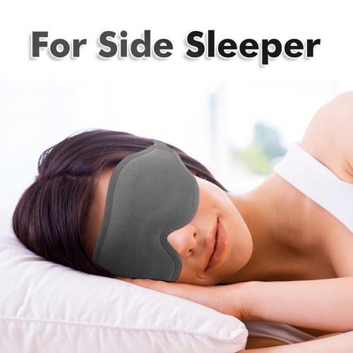 Sleep Eye Mask for Men Women Lash Extensions 3D Sleeping Mask Travel Blackout... - Picture 2 of 6