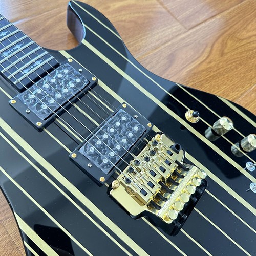 Custom US Shipment Gold Pinstripes Synyster Gates Electric Guitar High Quality - Picture 6 of 14