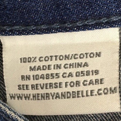 HENRY & BELLE Jeans Women’s 28 Capri Cargo Mayfair High Rise Distressed - Picture 10 of 11