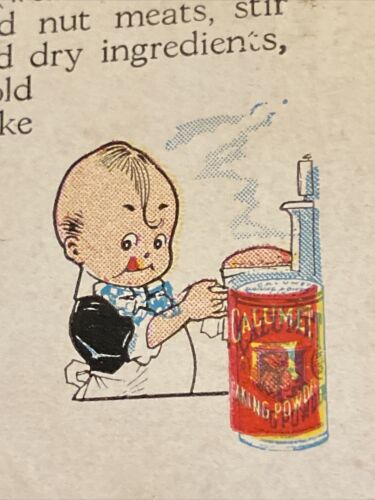 Vintage CALUMET Southern Nebraska Power Co Superior Kewpie Trade Card - Picture 2 of 9