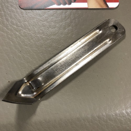 1950's EDELWEISS "A CASE OF GOOD JUDGEMENT" Flat Top Beer Can Opener Church Key - Picture 4 of 7