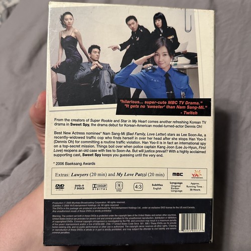 Sweet Spy Korean Drama TV Series 7 DVD Box Set Region 1 English Subtitles - 第 2/8 張圖片