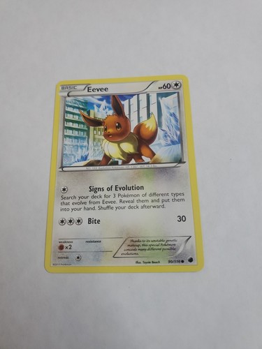Eevee 90/116 Plasma Freeze (x2) Pokemon TCG (PB7)