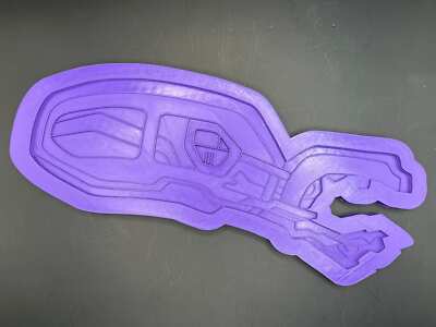 Nebula Eyepiece / Headpiece Prosthetic Molds for Cosplay