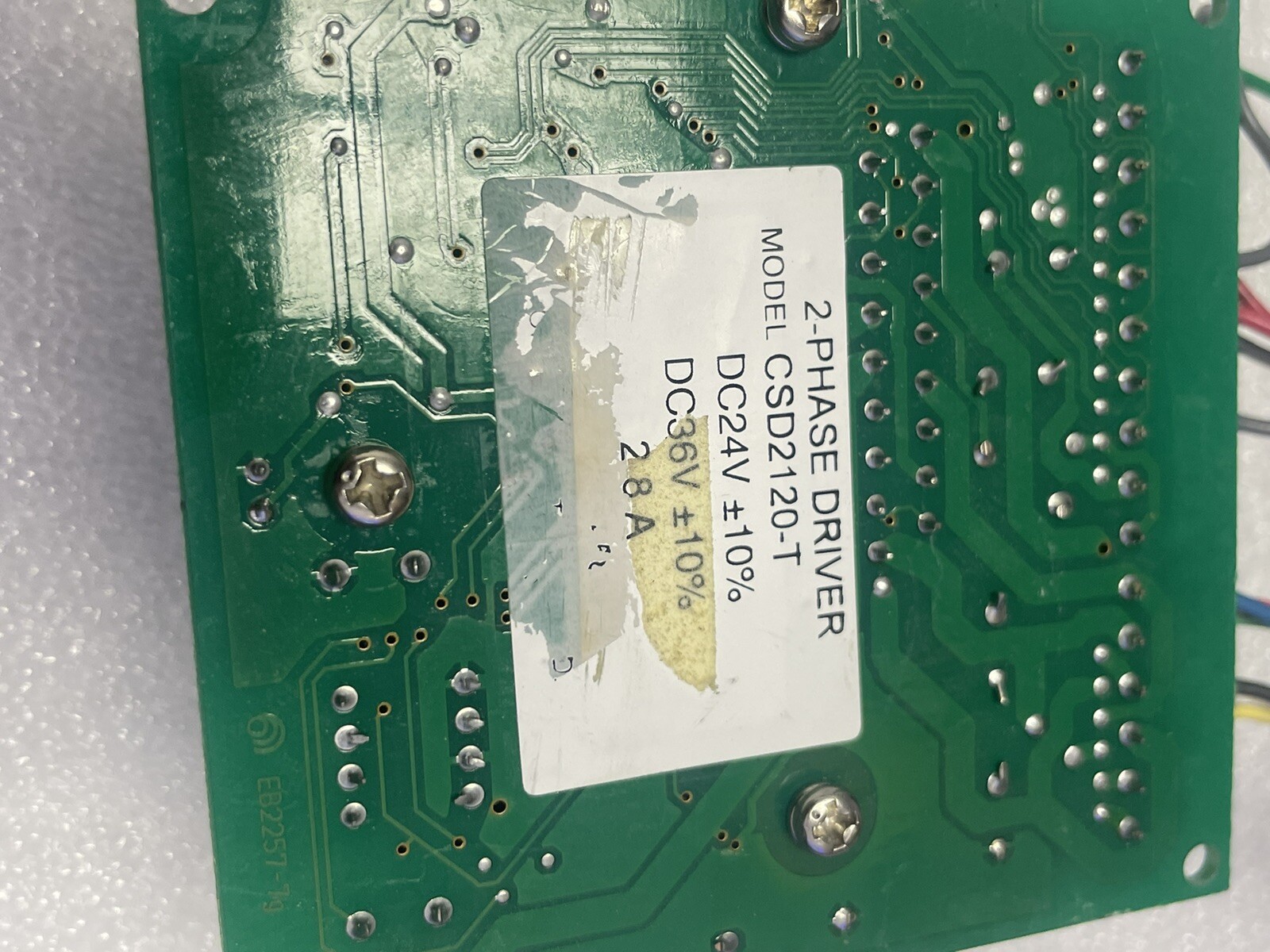 Vexta, Oriental Motor PK264A2A-SG3.6 And Vexta 2-phase Driver CSD2120-T.