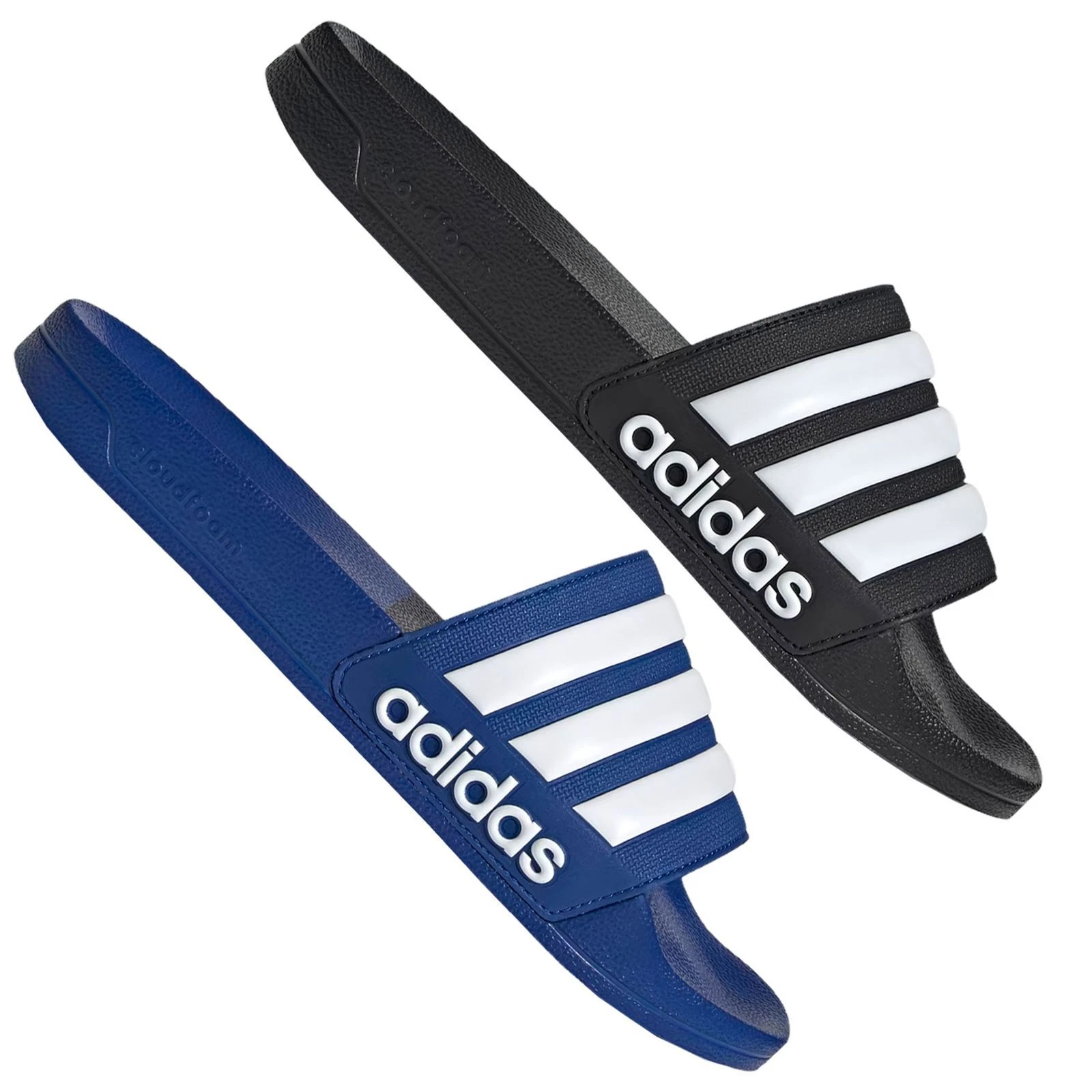 Adidas Uomo Adilette Shower Ciabatte da Bagno Ciabatte da Bagno Sandali Blu o Nero 47