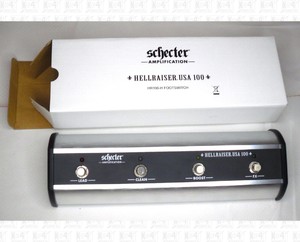 Schecter-Amplification-Hellraiser-USA-100-HR100-H-Four-Button-Footswitch