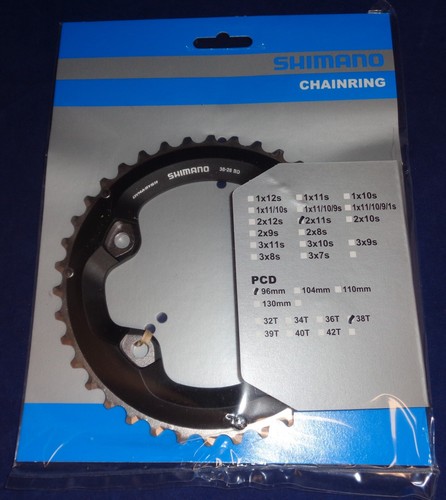 Shimano FC-M7000 SLX 2x11 Kettenringe vorne 24t 26t 28t 34t 36t 38t - Bild 34 von 36
