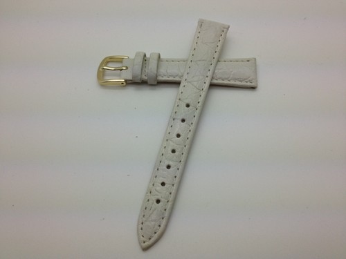 10mm 12mm 14mm LS717 Hadley Roma Crocodile Genuine Leather Watch Band Ladies - Picture 12 of 13