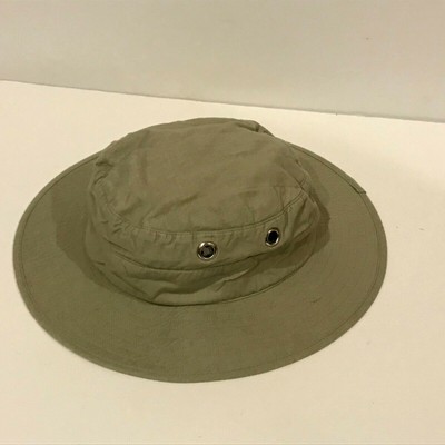 canvas fishing hat