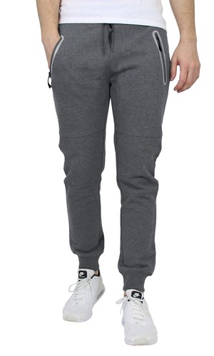 Men's Heavyweight Modern Fit Fleece Jogger Sweatpants FREE SHIP (SIZE : S-2XL) - Picture 6 of 17