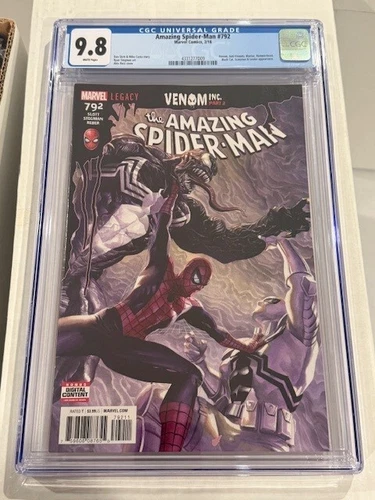 Amazing Spider-Man 792 CGC 9.8 White Pages 2018 Marvel Alex Ross